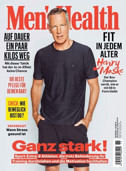 Men’s Health Germany – November 2023 Cover
