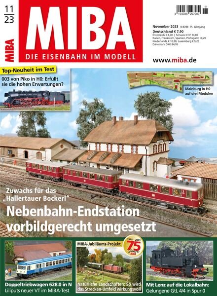 MIBA – November 2023 Cover