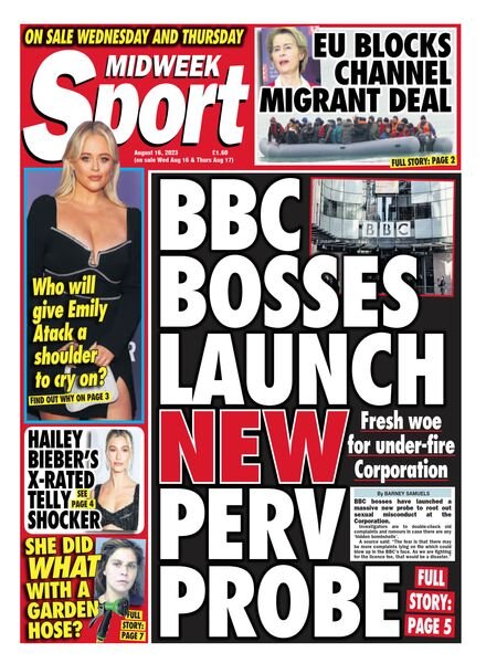 Midweek Sport – 16 August 2023 Cover
