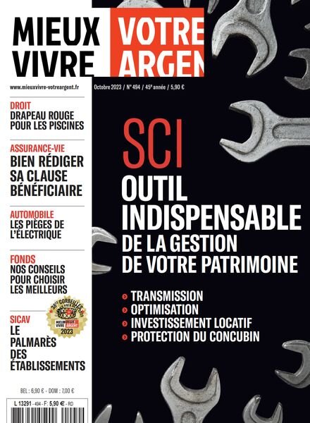 Mieux Vivre Votre Argent – Octobre 2023 Cover