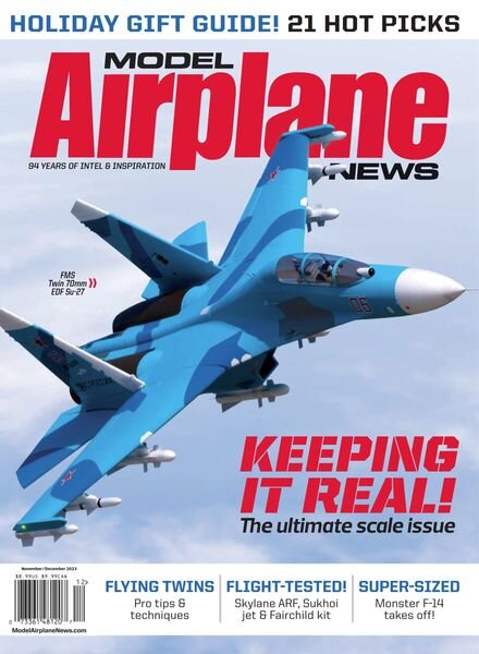 Model Airplane News – November-December 2023 Cover