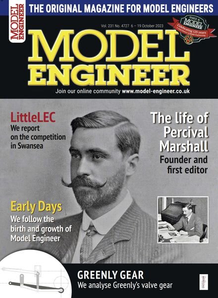 Model Engineer – Issue 4727 – 6 October 2023 Cover