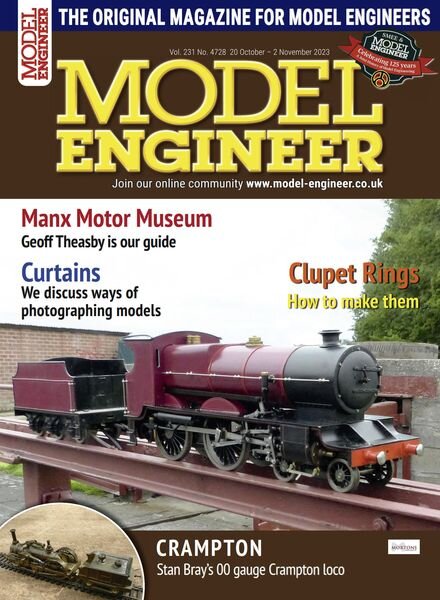 Model Engineer – Issue 4728 – 20 October 2023 Cover