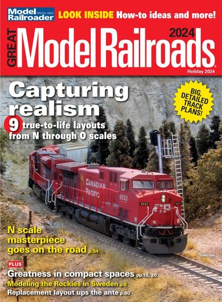 Model Railroader – Great Model Railroads – Hoilday 2024 Cover