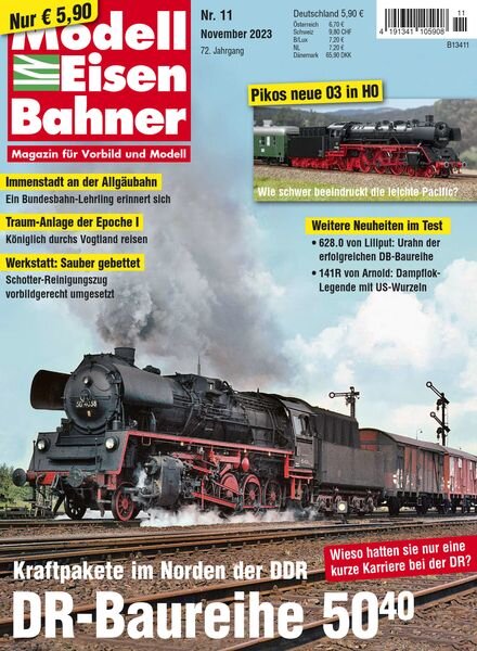 ModellEisenBahner – November 2023 Cover