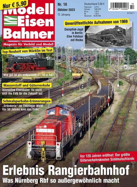 ModellEisenBahner – Oktober 2023 Cover