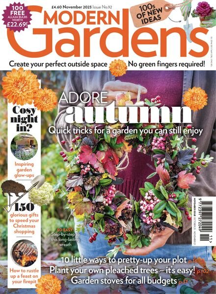 Modern Gardens – November 2023 Cover