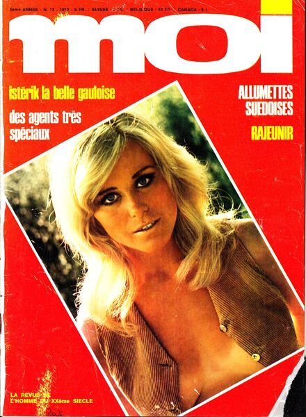 Moi – N 13 1970 Cover