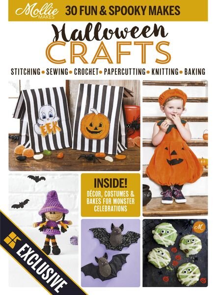 Mollie Makes Presents – Halloween Crafts – October 2023 Cover