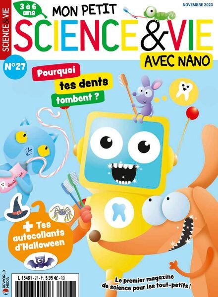 Mon Petit Science & Vie avec Nano – Novembre 2023 Cover