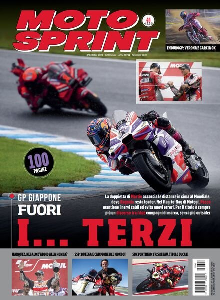 Moto Sprint – 3 Ottobre 2023 Cover