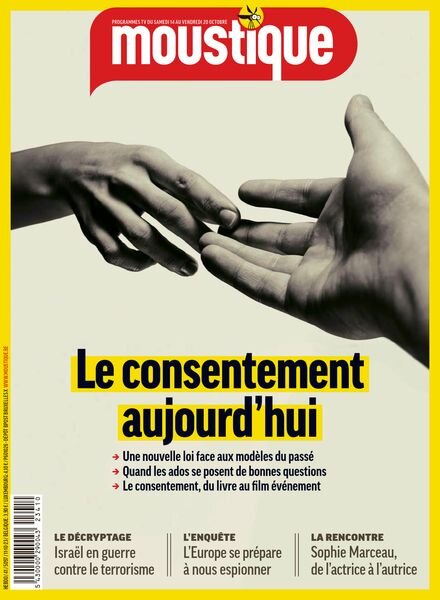 Moustique Magazine – 11 Octobre 2023 Cover