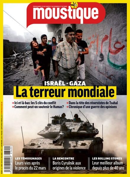Moustique Magazine – 18 Octobre 2023 Cover