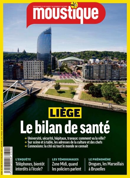 Moustique Magazine – 4 Octobre 2023 Cover
