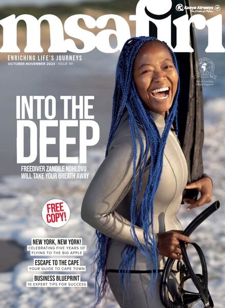 Msafiri – Issue 181 – October-November 2023 Cover