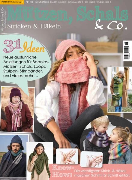 Mutzen Schals & Co – Oktober 2023 Cover