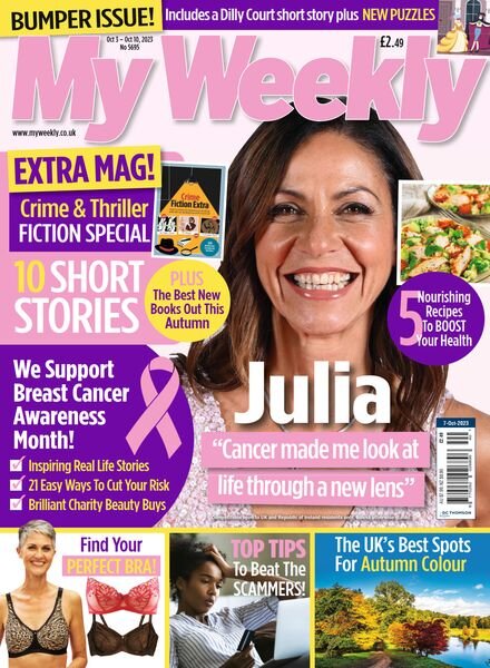 My Weekly – October 3 2023 Cover