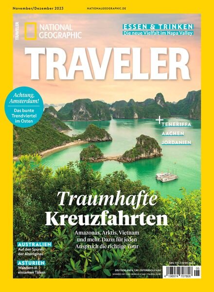 National Geographic Traveler Germany – November-Dezember 2023 Cover