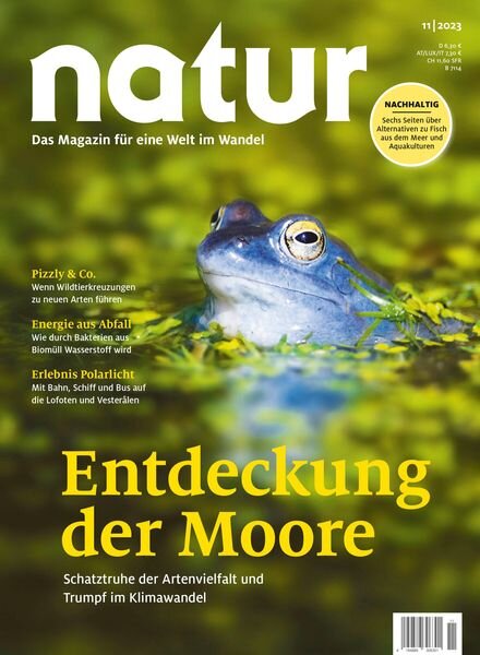 Natur – November 2023 Cover