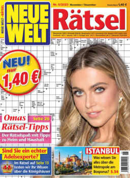 Neue Welt Ratsel –  November-Dezember 2023
