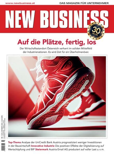 New Business Austria – Oktober 2023 Cover