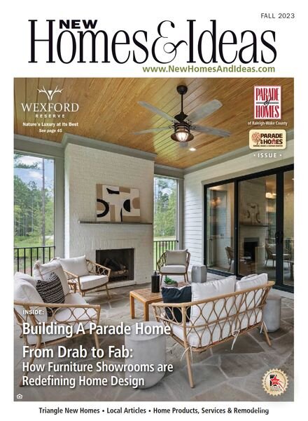 New Homes & Ideas – Fall 2023 Cover
