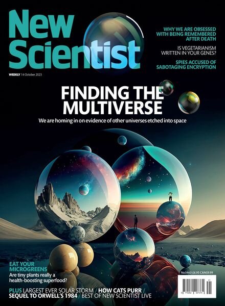 New Scientist International Edition – Issue 3460 – 14 October 2023 Cover