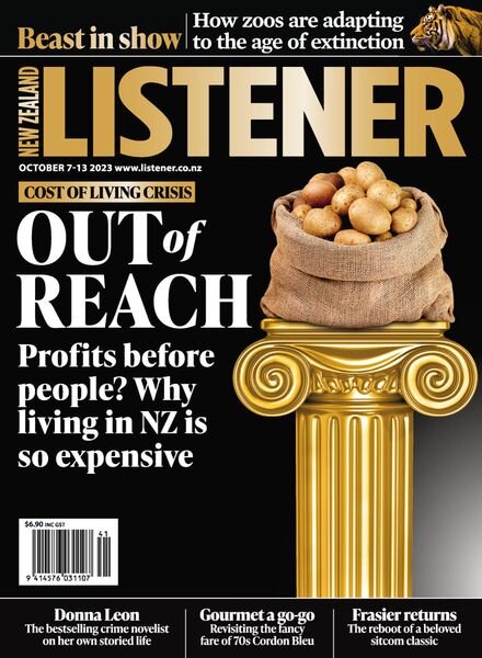 New Zealand Listener – Issue 41 – October 9 2023 Cover