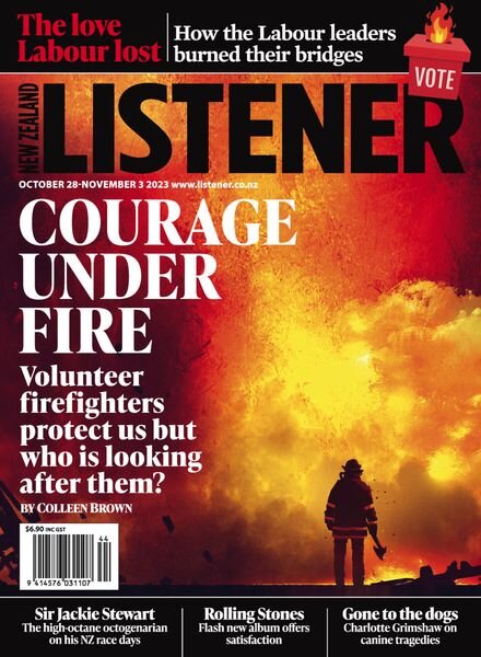 New Zealand Listener – Issue 44 – October 30 2023 Cover