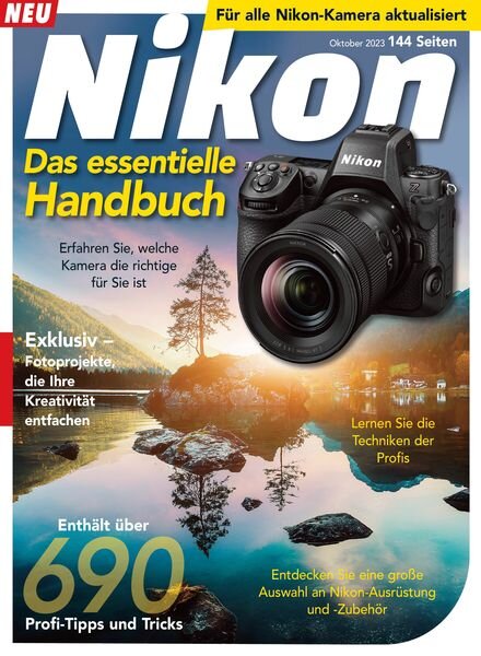 Nikon Das essentielle Handbuch – Oktober 2023 Cover