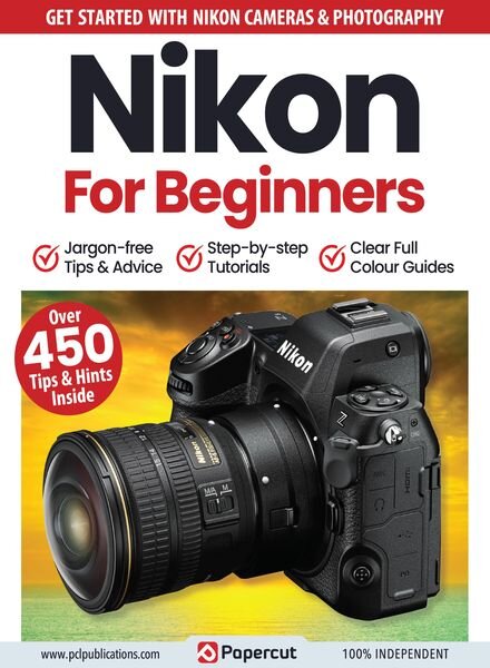 Nikon For Beginners – October 2023 Cover