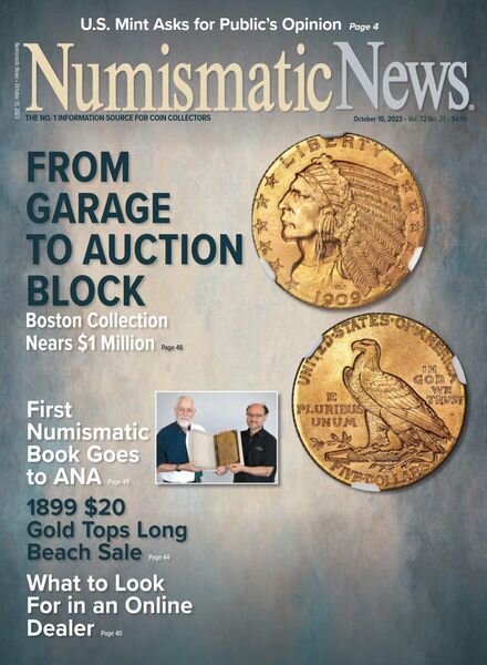 Numismatic News – October 10 2023 Cover