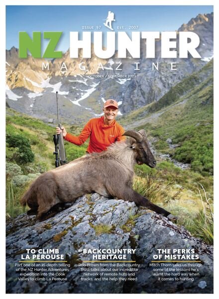 NZ Hunter – Issue 97 – October-November 2023 Cover