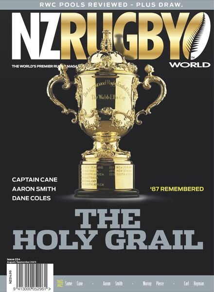 NZ Rugby World – August-September 2023 Cover