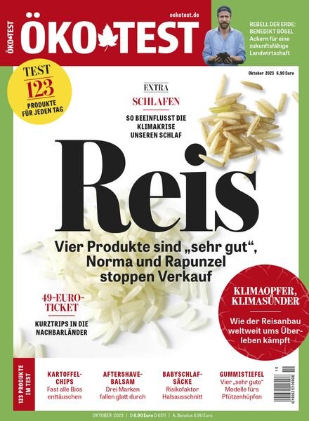 Okotest Testmagazin – Oktober 2023 Cover