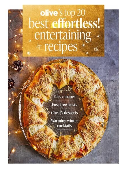 Olive Specials – Best Effortless Entertaining Recipes 2022 Cover