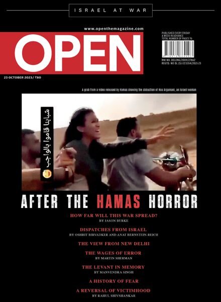 Open Magazine – 23 October 2023 Cover