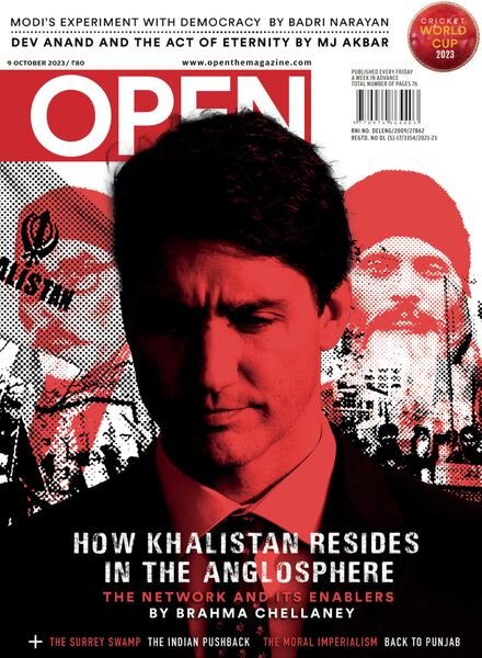 Open Magazine – 9 October 2023 Cover