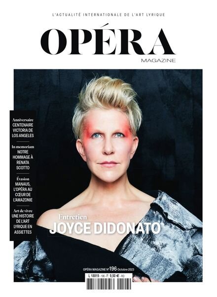 Opera Magazine – Octobre 2023 Cover