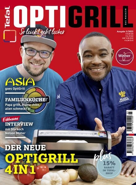 OptiGrill-Magazin – Oktober 2023 Cover