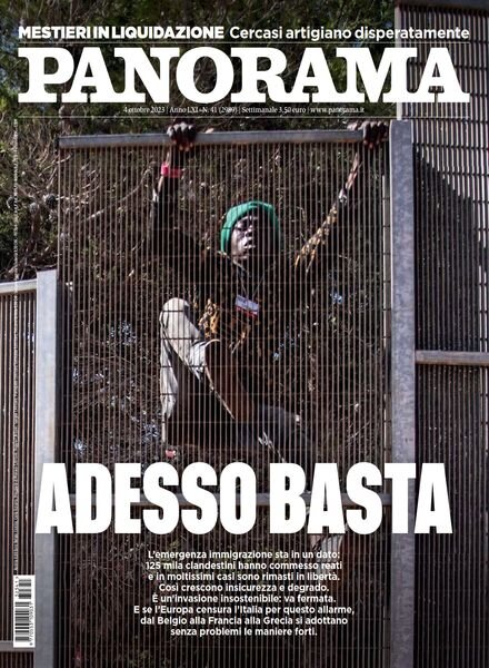 Panorama Italia – 4 Ottobre 2023 Cover