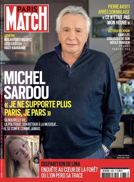 Paris Match – 5 Octobre 2023 Cover