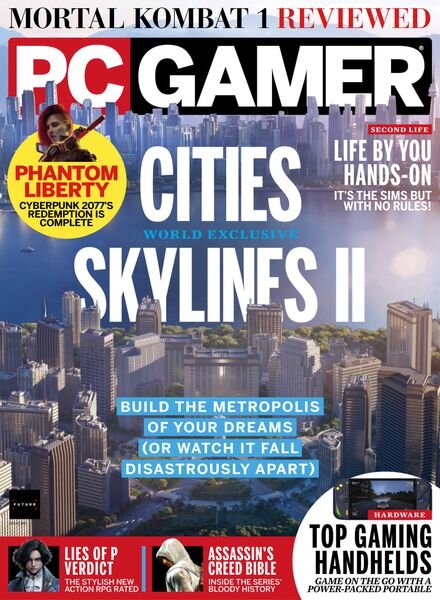 PC Gamer UK – Issue 389 – December 2023 Cover