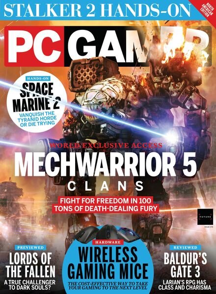 PC Gamer USA – Issue 376 – December 2023 Cover