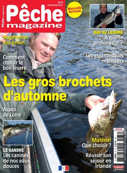 Peche Magazine – Novembre-Decembre 2023 – Janvier 2023 Cover