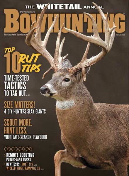 Petersen’s Bowhunting – The Whitetail Annual – November-December 2023 Cover