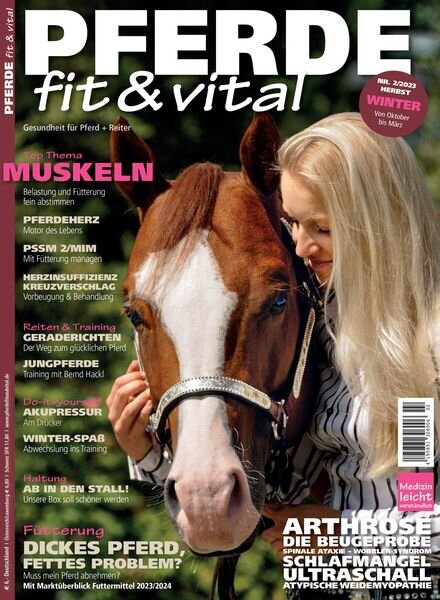Pferde Fit & Vital – Herbst-Winter 2023 Cover