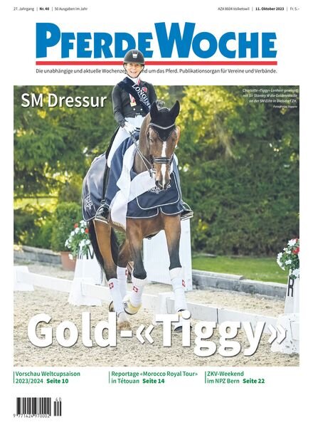PferdeWoche – 11 Oktober 2023 Cover