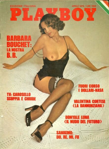 Playboy Italy – April 1975 Cover