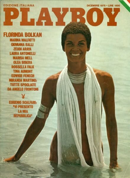 Playboy Italy – December 1975 Cover